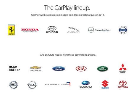 Apple débarque dans vos voitures (enfin, ça dépend de la marque) Apple débarque dans vos voitures (enfin, ça dépend de la marque)