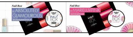 Instant beauty box de l'Oréal - Nail box