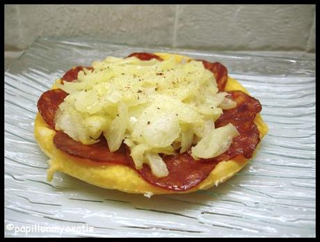 TARTELETTES FINES OIGNONS CHORIZO Image1