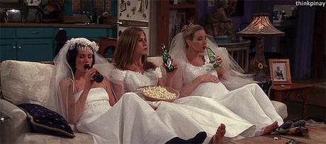 Friends-Phoebe-Monica-Rachel-Beer-Wedding-Dress-Popcorn