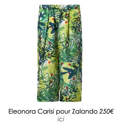 pantalon imprimé tropical à fleurs zalando