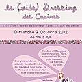 Incroyable (vide) dressing des copines dimanche 7 octobre !