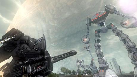 Les robots géants attaque la terre dans le jeu vidéo Earth Defense Force 2025