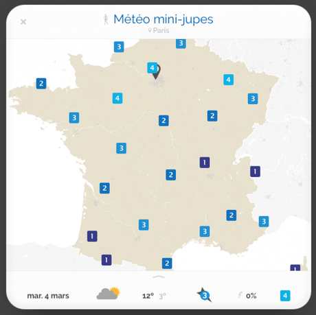 Meteovista lance son application iPad photo 2