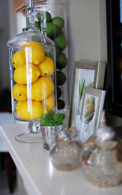 Comment incorporer le printemps dans sa déco maison! Printemps - verdure et citron
