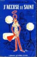 J'accuse le Saint j'accuse le st