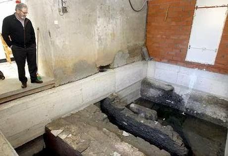 Une piscine romaine découverte dans les thermes de Lugo en Espagne