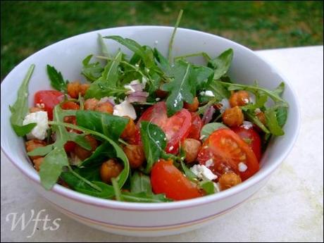 SALADE de POIS CHICHES GRILLÉS salade pois chiches grilles2