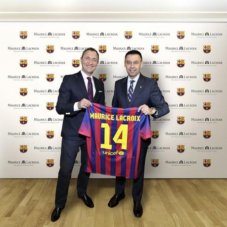 Le FC Barcelone et les montres Maurice Lacroix deviennent partenaires