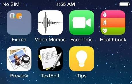 iOS 8 Icones Healthbook TextEdit Preview