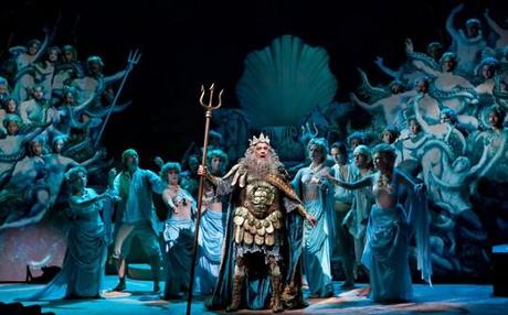 Placido Domingo (Neptune) © The Metropolitan Opera.