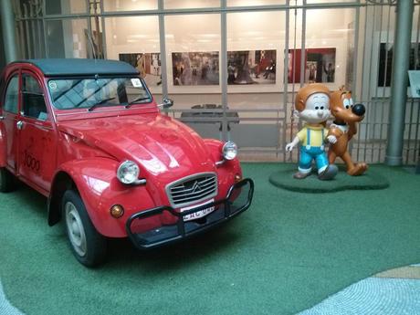 Tout savoir sur les bandes dessinées ! centre bd belge bruxelles 2cv boule et bill