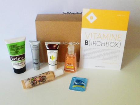 Faisons le plein de vitamine B avec Birchbox Birchbox Mars 2014 2