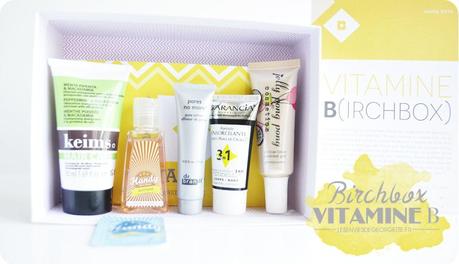 La Birchbox ultra-vitaminée du mois de Mars 2014 birchboxmars3