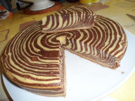 Zebra cake