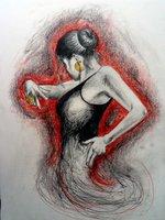 Flamenco Dancer by scoteyeart