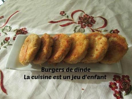 Burgers de dinde Burgers de dinde