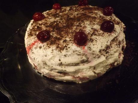 Forêt noire IG bas...ou la cerise sur le gâteau... Forêt noire IG bas