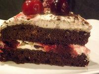 Forêt noire IG bas...ou la cerise sur le gâteau... Forêt noire IG bas