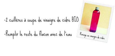 Shampoing crème à la banane et son rinçage au vinaigre de cidre recette 2