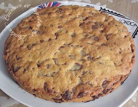 Gâteau cookie géant DSCF7729