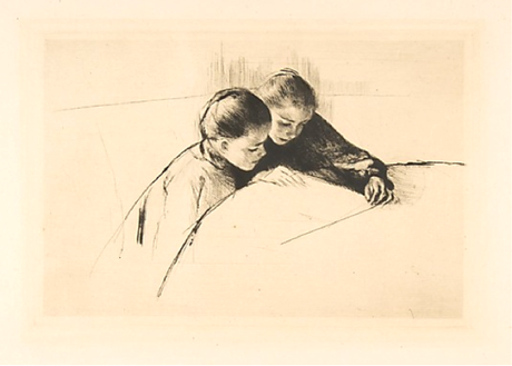 Les femmes de Mary Cassat La-lecon---Mary-Cassatt---1890.png