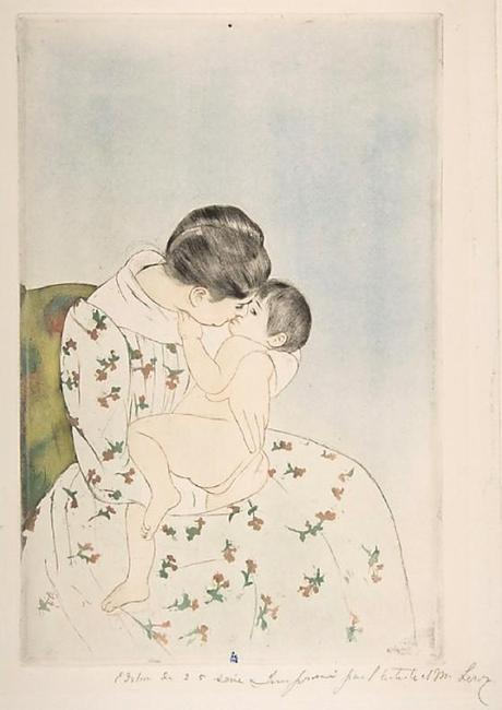 Les femmes de Mary Cassat Le-baiser---Mary-Cassatt---1890-1891.jpg