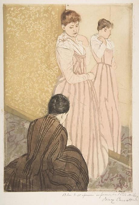 Les femmes de Mary Cassat La-retouche---Mary-Cassatt---1890-1891.jpg