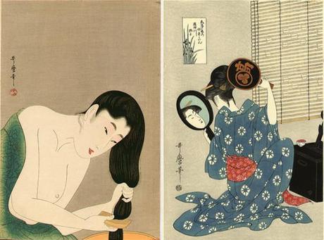 Les femmes de Mary Cassat Utamaro.jpg