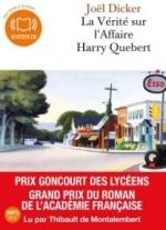 C'est lundi 17 mars, que lisez-vous ? La vérité sur l'affaire Harry Quebert - Joël Dicker Lectures de Liliba