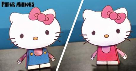 Blog_Paper_Toy_papertoys_Hello_Kitty_Paper_Minions
