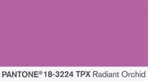 Les couleurs de la déco Radiant Orchid