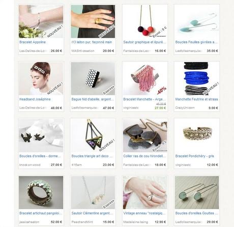Le Printemps Chez DaWanda http://fr.dawanda.com/s/Printemps-sur-DaWanda/10793-Bijoux