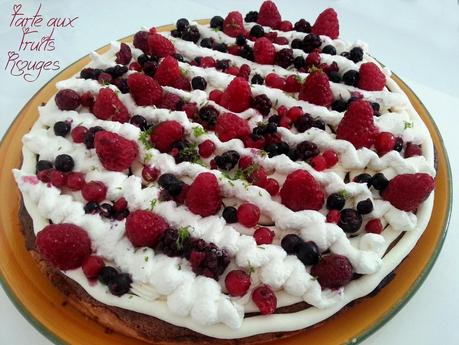 Tarte aux Fruits Rouge & Ganache au Chocolat Blanc