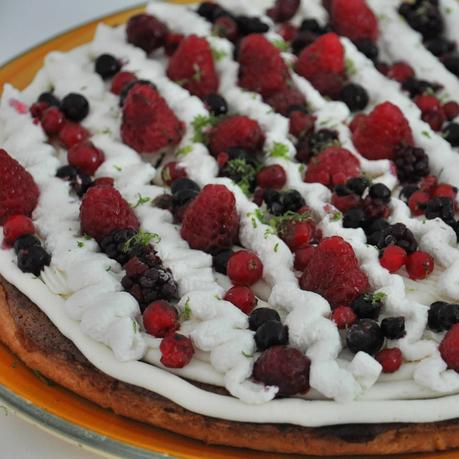 Tarte aux Fruits Rouge & Ganache au Chocolat Blanc