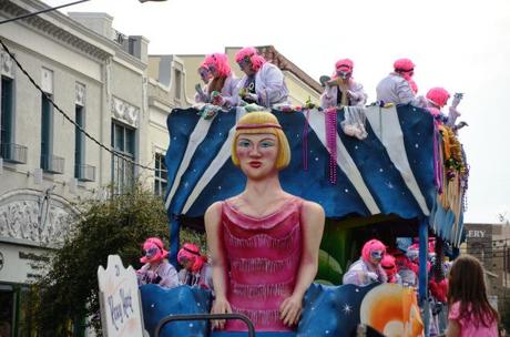 Mes 30 ans pendant Mardi Gras à La Nouvelle-Orléans pinkhair