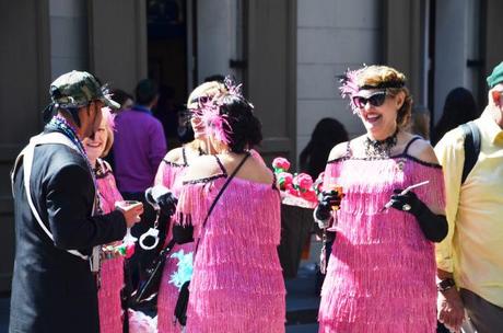 Mes 30 ans pendant Mardi Gras à La Nouvelle-Orléans pink ladies