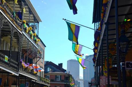 Mes 30 ans pendant Mardi Gras à La Nouvelle-Orléans flags