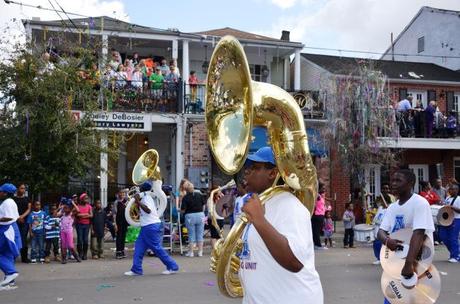 Mes 30 ans pendant Mardi Gras à La Nouvelle-Orléans tuba