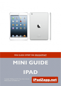 Débuter sur iPad Mini ou iPad Guide iPad Gratuit