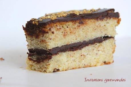 Le moelleux chocolat blanc fourré ganache chocolat noir IMG_1103