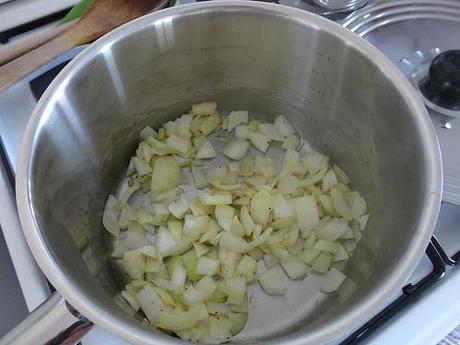 Potage aux légumes et aux flocons d'avoine