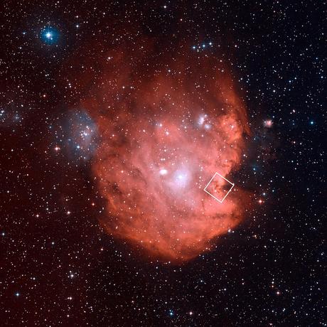 Pour ses 24 ans, Hubble photographie la nébuleuse de la Tête de Singe