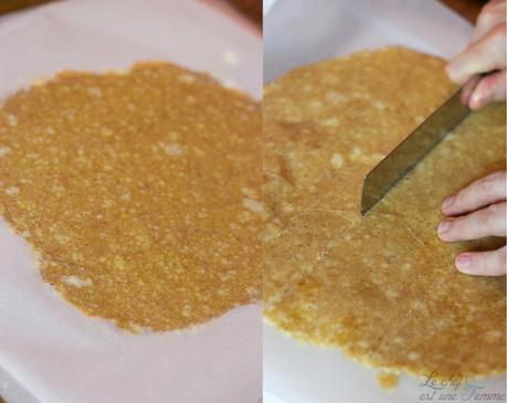 Pavé de cabillaud en croûte de noix de macadamia et son panais confits, accompagné d’un coulis de mangue Cabillaud macadamia 6