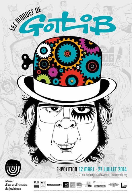 Exposition « Les mondes de Gotlib » : On y était ! affiche-gotlib
