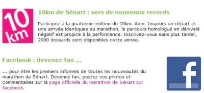 Et les 2 gagnants pour les dossards du Marathon de SENART 2014 sont… Sénard 2