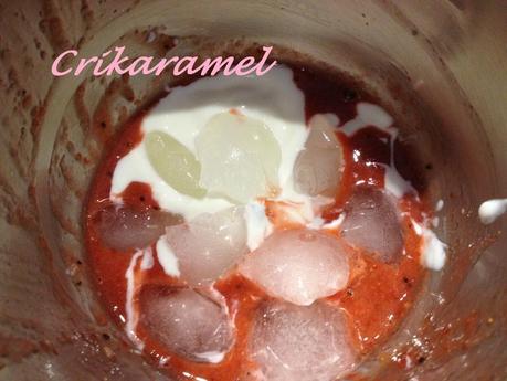 Smoothie fraise kiwi banane au Cook'in IMG_4055