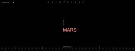 Voyager dans l’espace avec sa souris pour voir le soleil et l’univers Distance soleil mars