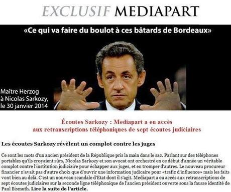 Les écoutes de Sarkozy révèlent un complot contre les juges