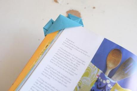 Marque-page facile en origami DSCF0094